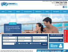 Tablet Screenshot of cruisesinc.com