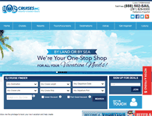 Tablet Screenshot of lunderwood.cruisesinc.com